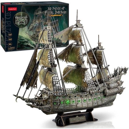 Marile Arhitecturi ale lumii Puzzle 3D cu led Flying Dutchman 360 piese
